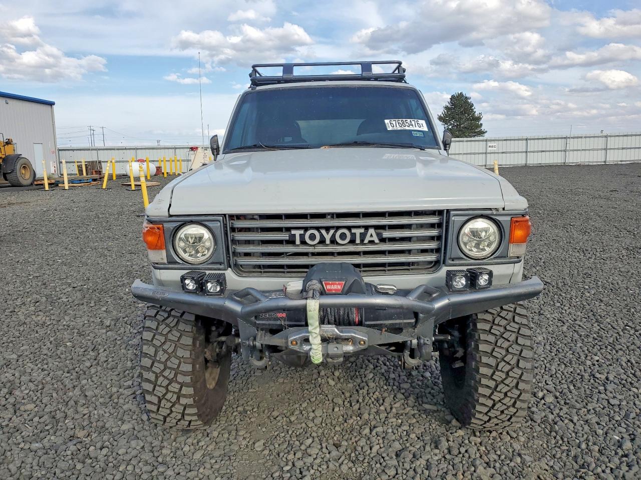1988 Toyota Land Cruiser Fj62 Gx Gray vin: JT3FJ62G0J0096240