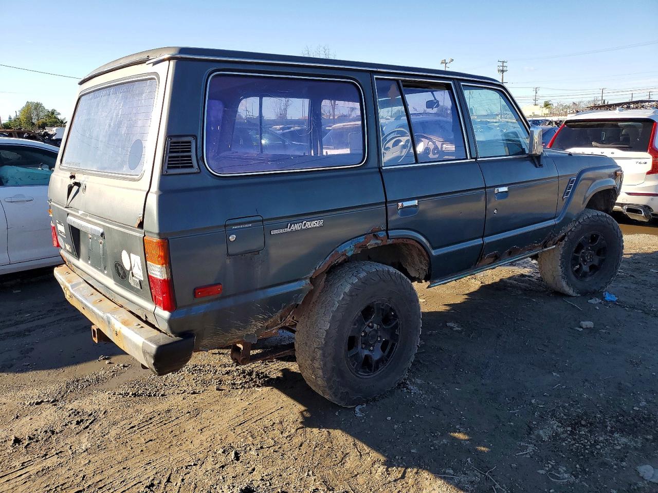 1988 Toyota Land Cruiser Green vin: JT3FJ62G1J0079091