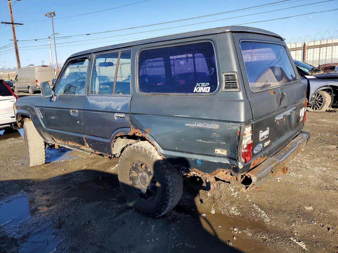 1988 Toyota Land Cruiser Green vin: JT3FJ62G1J0079091