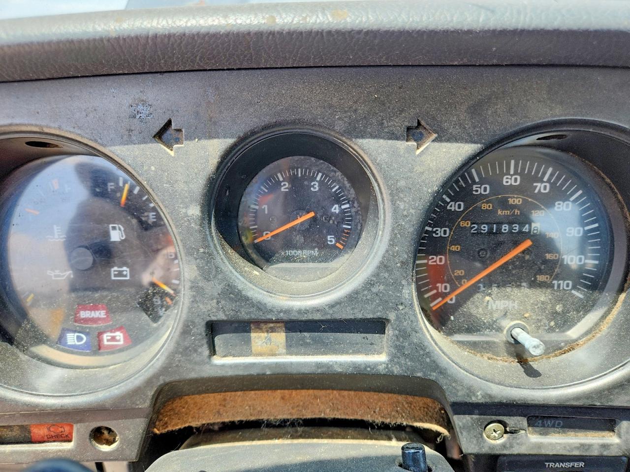 1989 Toyota Land Cruiser Fj62 Gx Gray vin: JT3FJ62G1K1103949