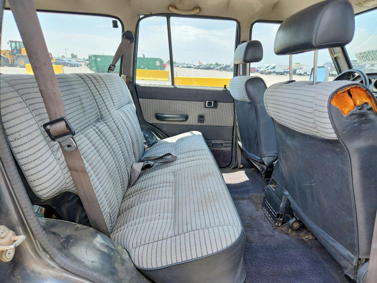1989 Toyota Land Cruiser Fj62 Gx Gray vin: JT3FJ62G1K1103949