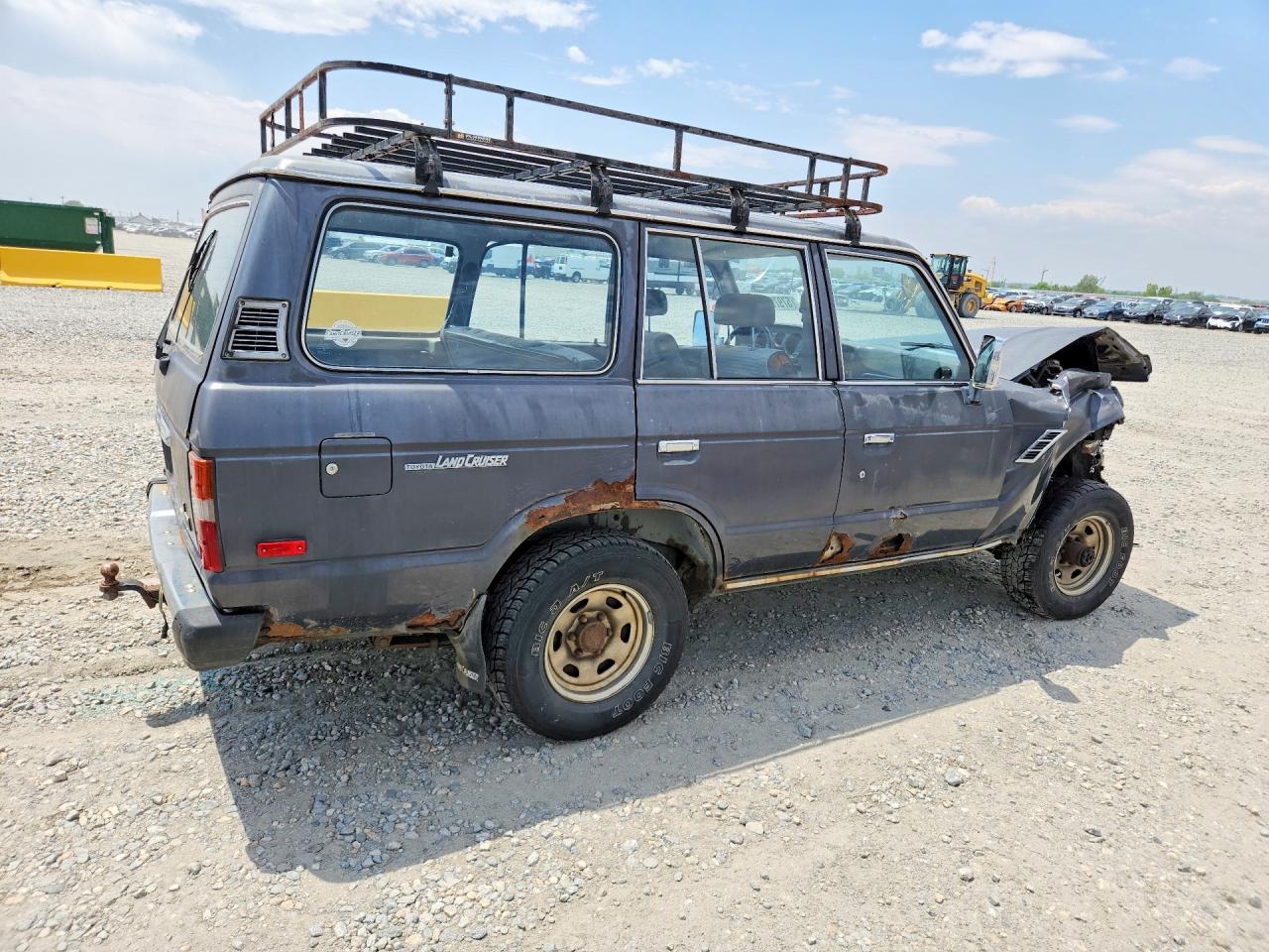 1989 Toyota Land Cruiser Fj62 Gx Gray vin: JT3FJ62G1K1103949