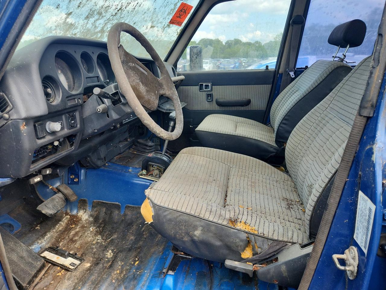 1989 Toyota Land Cruiser Fj62 Gx Blue vin: JT3FJ62G8K1114947