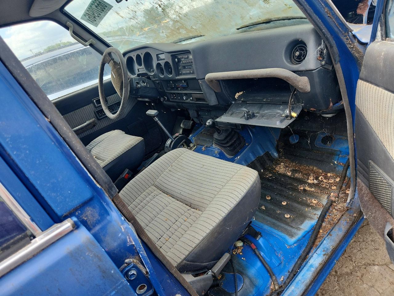 1989 Toyota Land Cruiser Fj62 Gx Blue vin: JT3FJ62G8K1114947