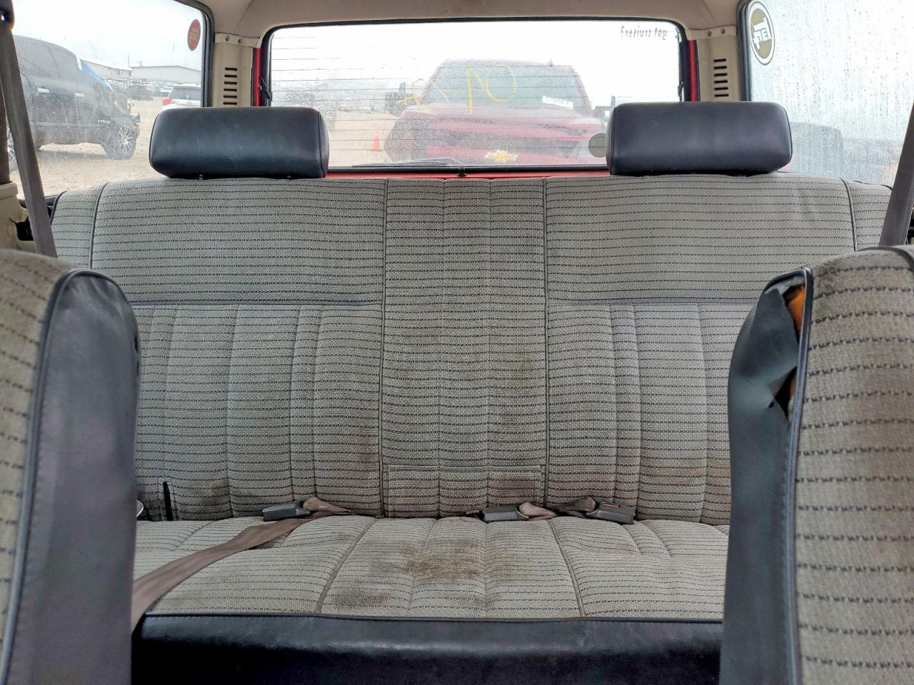 1989 Toyota Land Cruiser Fj62 Gx Red vin: JT3FJ62G9K1111121