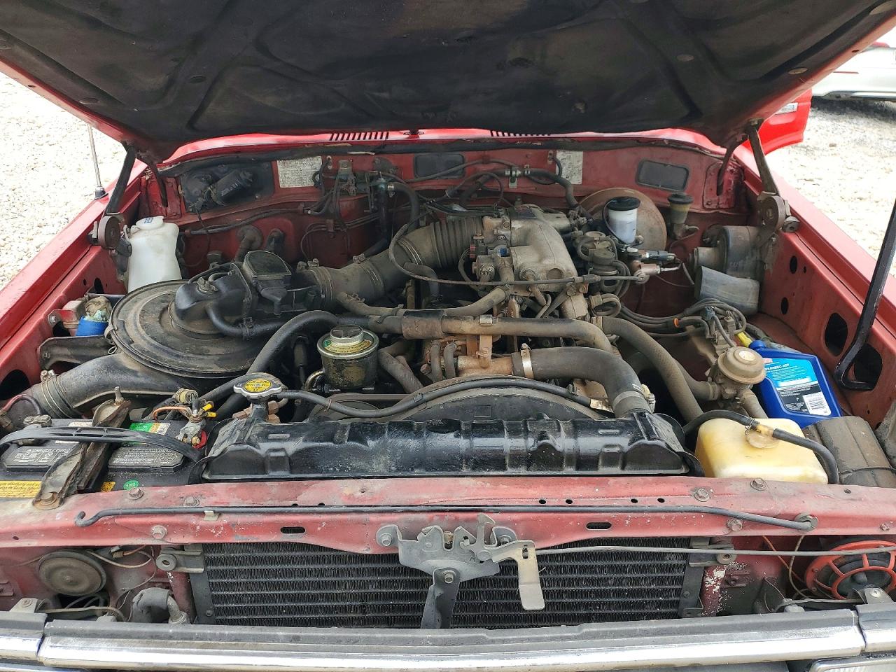 1989 Toyota Land Cruiser Fj62 Gx Red vin: JT3FJ62G9K1111121