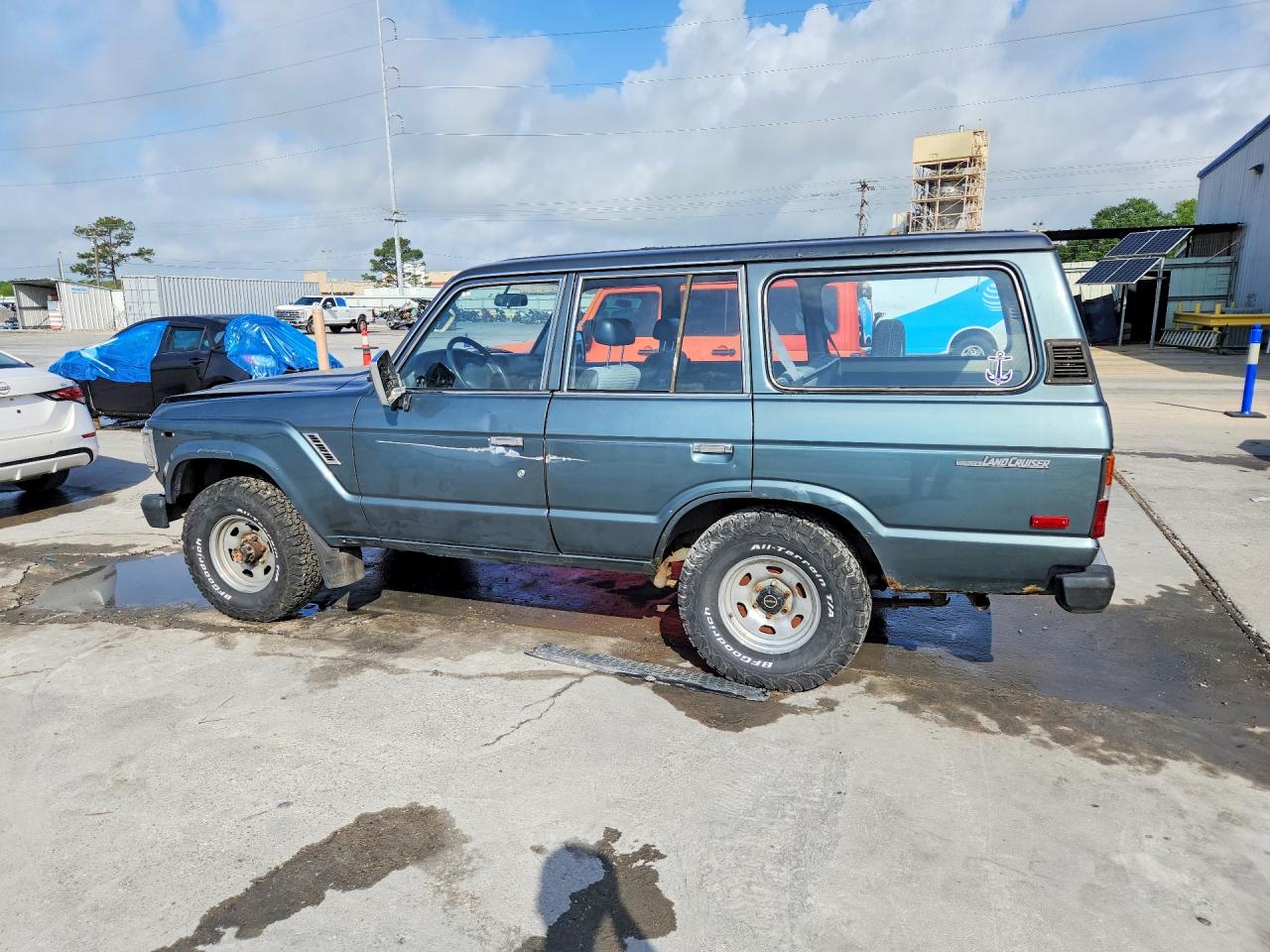1988 Toyota Land Cruiser Base Бирюзовый vin: JT3FJ62GJ0086117