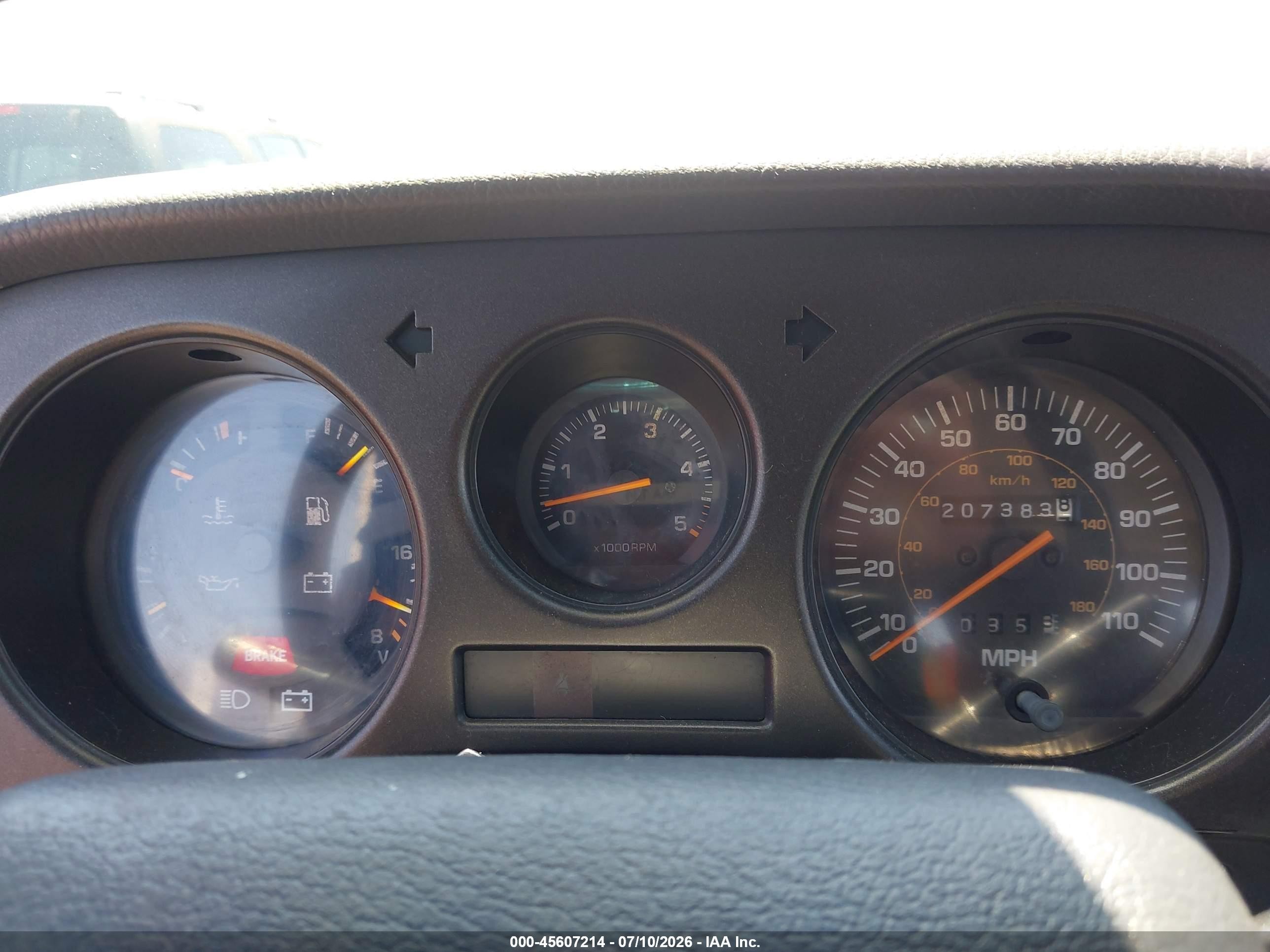 1989 Toyota Land Cruiser Fj62 Gx Серый vin: JT3FJ62GXK0096263