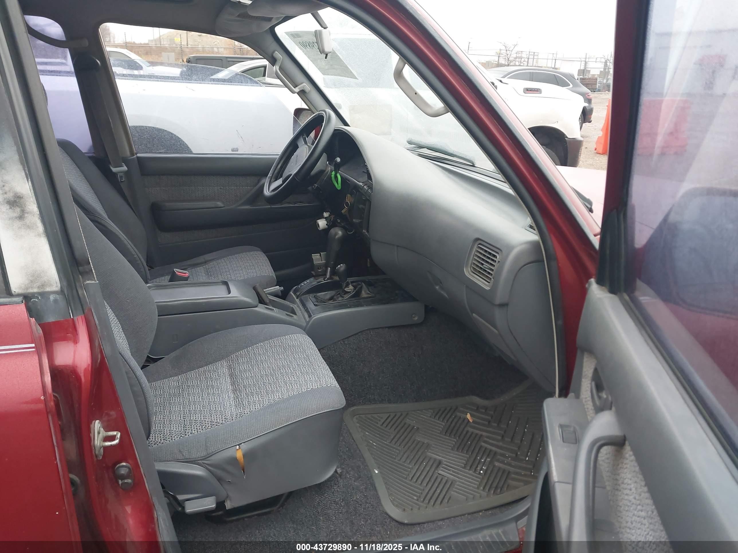 1991 Toyota Land Cruiser Fj80 Красный vin: JT3FJ80W1M0030466
