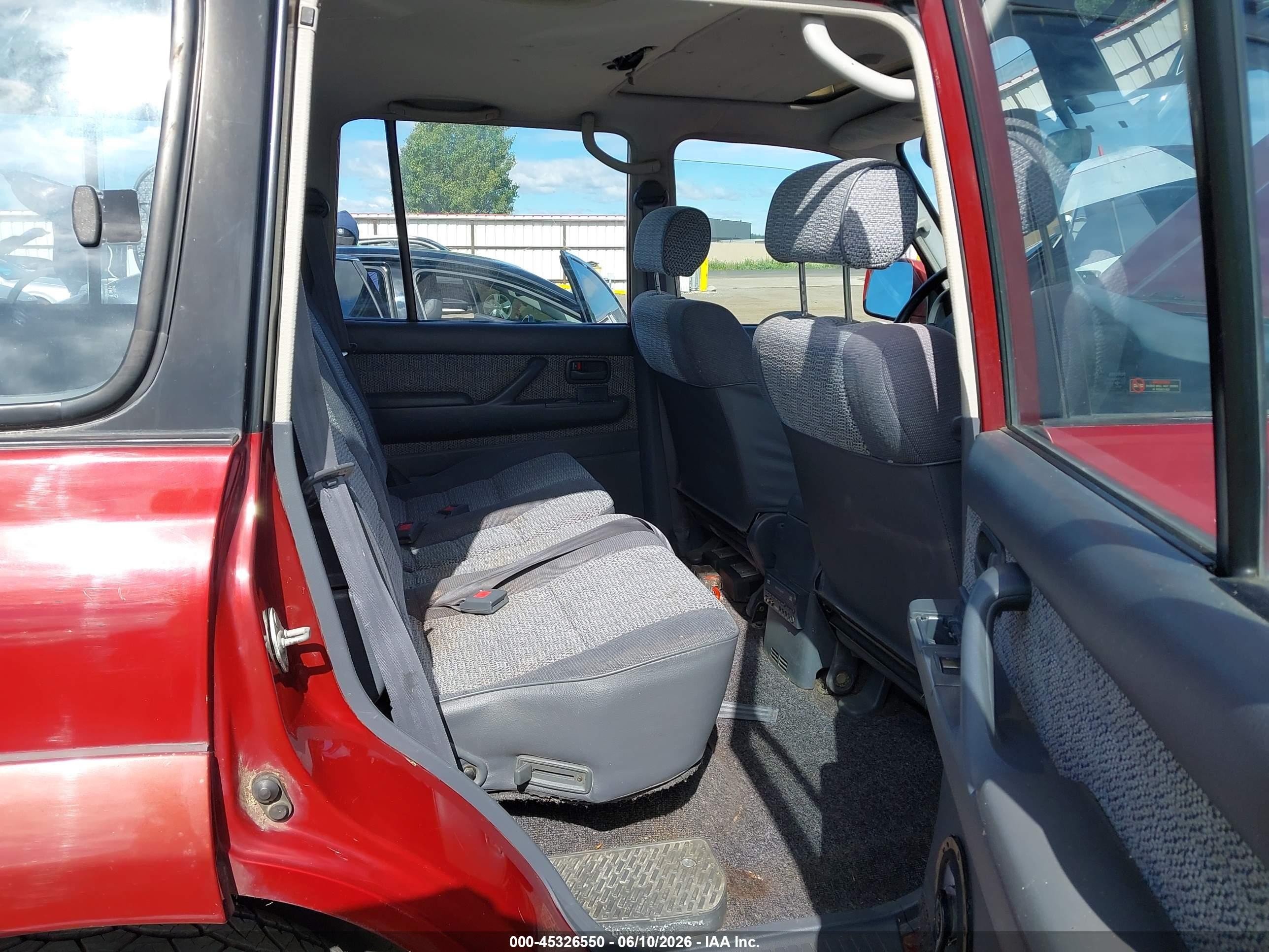 1991 Toyota Land Cruiser Fj80 Красный vin: JT3FJ80W1M0031777