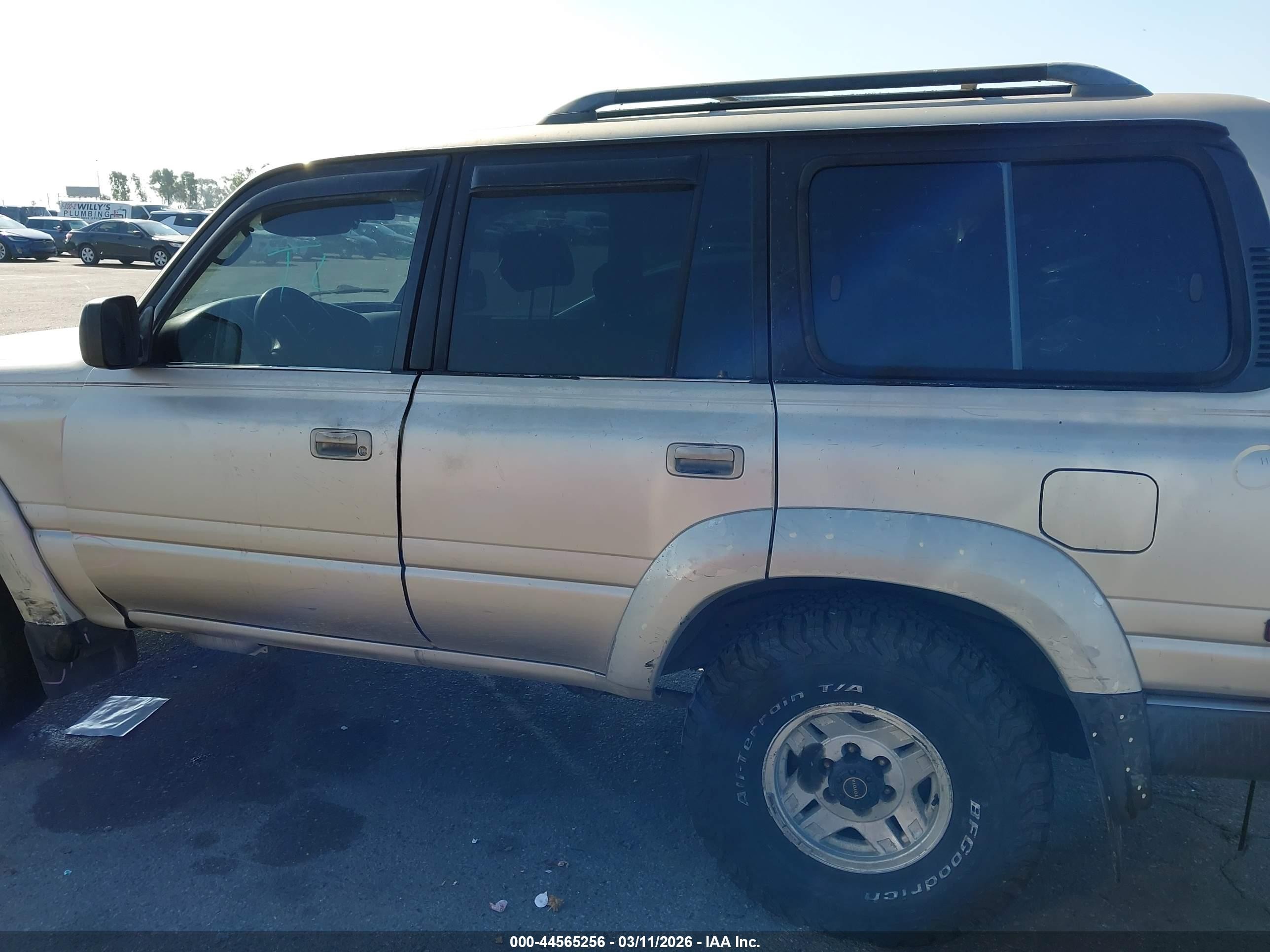 1992 Toyota Land Cruiser Fj80 Beige vin: JT3FJ80W1N0050041