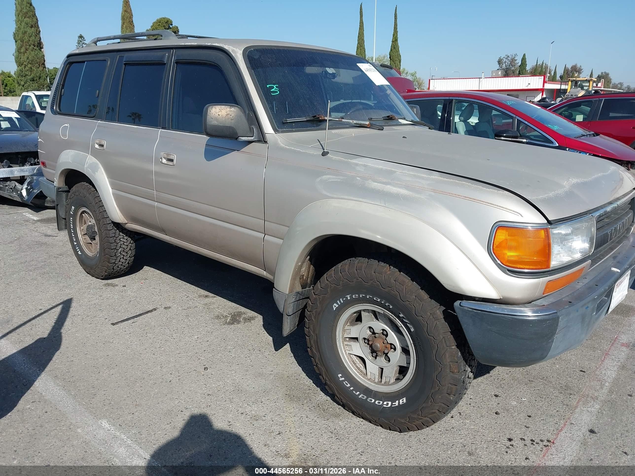 1992 Toyota Land Cruiser Fj80 Beige vin: JT3FJ80W1N0050041