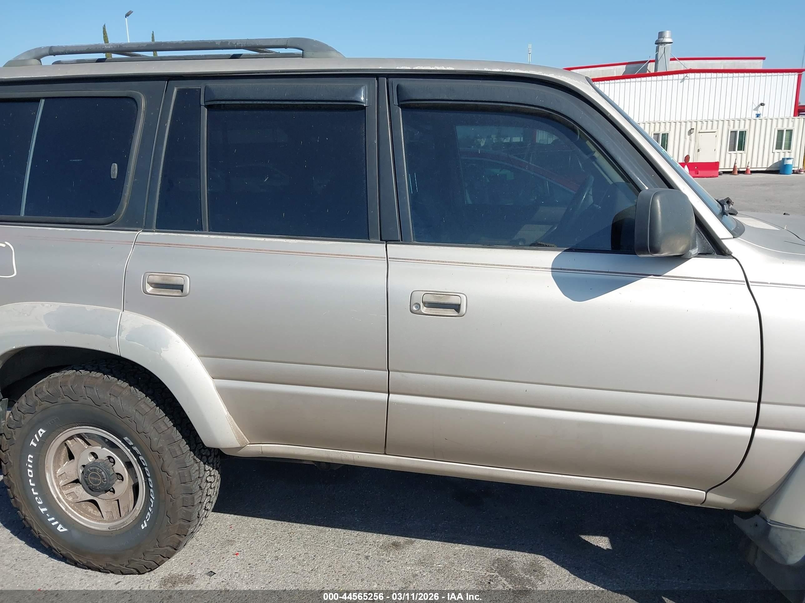 1992 Toyota Land Cruiser Fj80 Beige vin: JT3FJ80W1N0050041