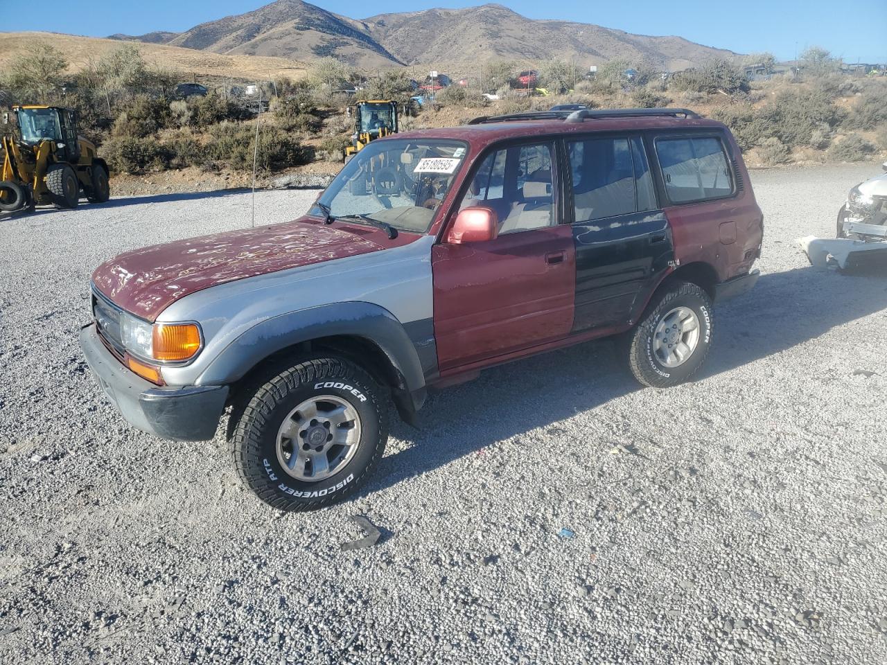 1992 Toyota Land Cruiser Fj80 Двухцветный vin: JT3FJ80W2N0041302