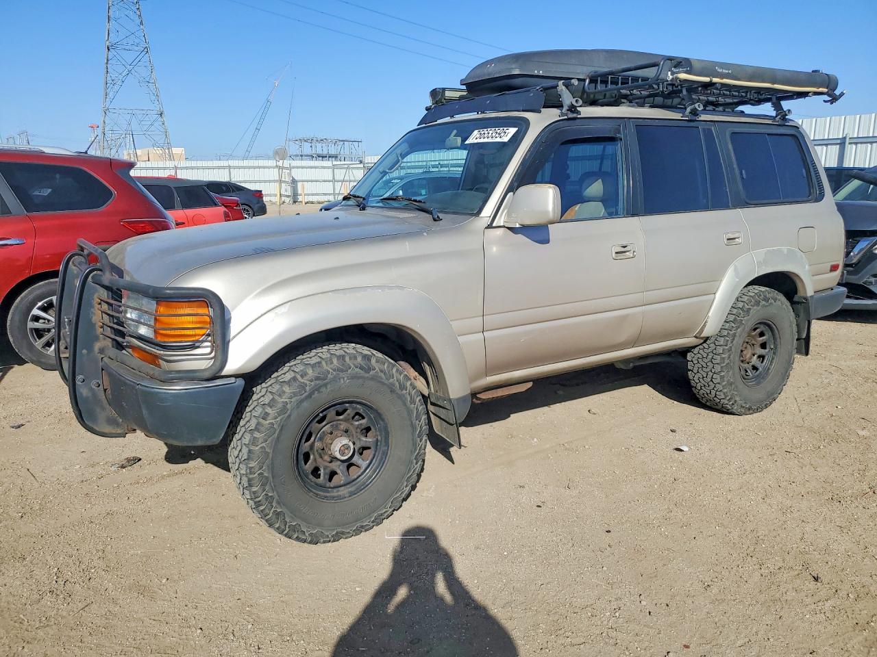 1992 Toyota Land Cruiser Fj80 Желто-коричневый vin: JT3FJ80W2N0042918