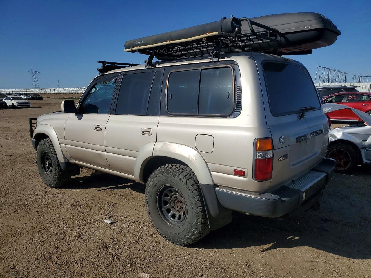 1992 Toyota Land Cruiser Fj80 Желто-коричневый vin: JT3FJ80W2N0042918