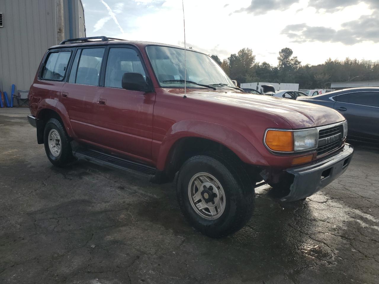 1992 Toyota Land Cruiser Fj80 Бордовый vin: JT3FJ80W2N0049304