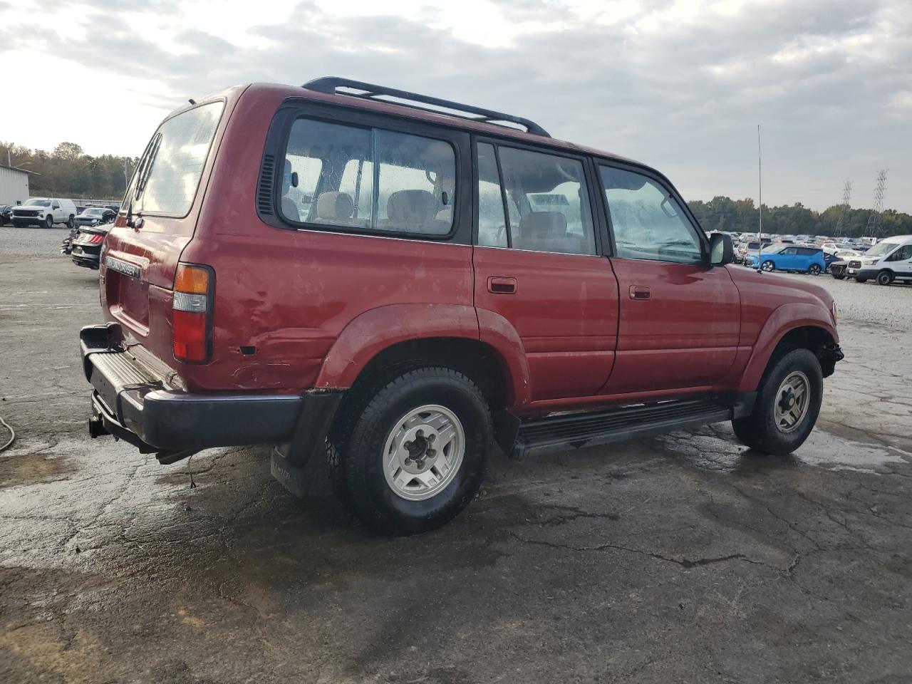 1992 Toyota Land Cruiser Fj80 Бордовый vin: JT3FJ80W2N0049304