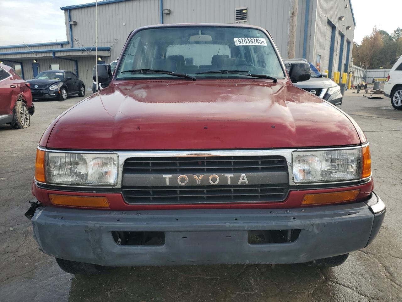 1992 Toyota Land Cruiser Fj80 Бордовый vin: JT3FJ80W2N0049304