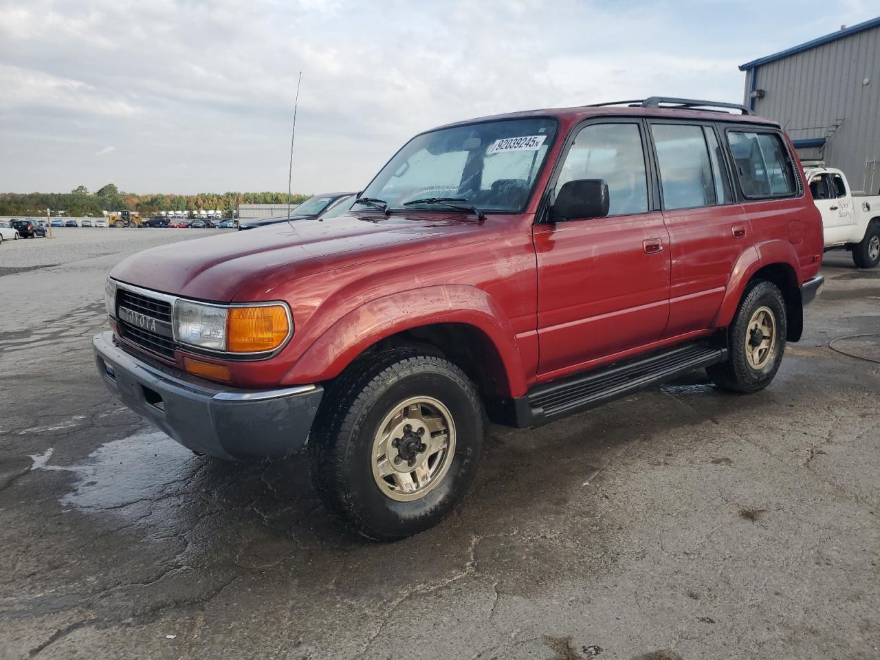 1992 Toyota Land Cruiser Fj80 Бордовый vin: JT3FJ80W2N0049304