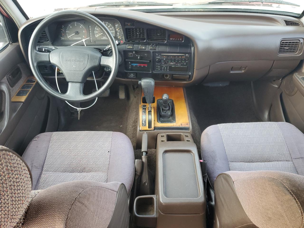 1992 Toyota Land Cruiser Fj80 Бордовый vin: JT3FJ80W2N0049304
