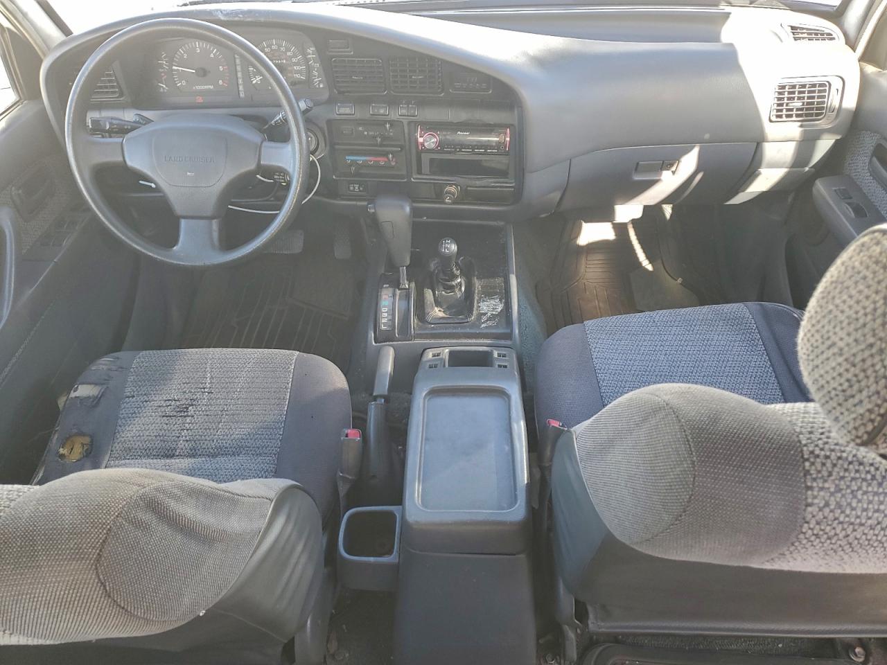 1992 Toyota Land Cruiser Fj80 White vin: JT3FJ80W2N0049495