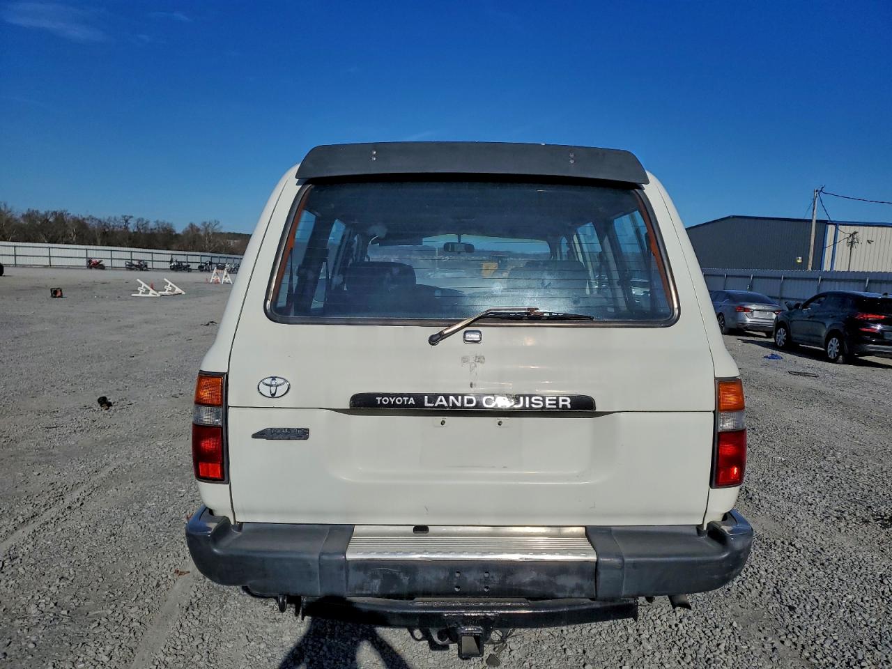 1992 Toyota Land Cruiser Fj80 White vin: JT3FJ80W2N0049495