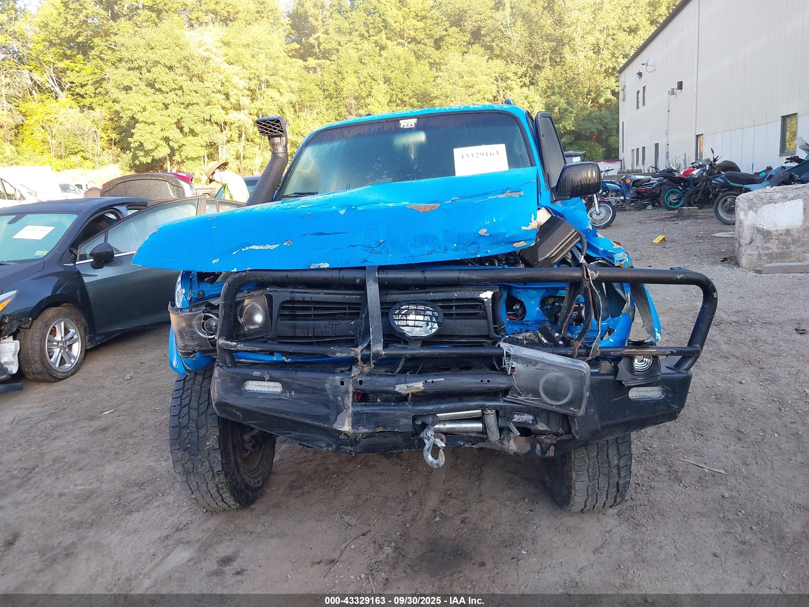 1992 Toyota Land Cruiser Fj80 Blue vin: JT3FJ80W3N0050249