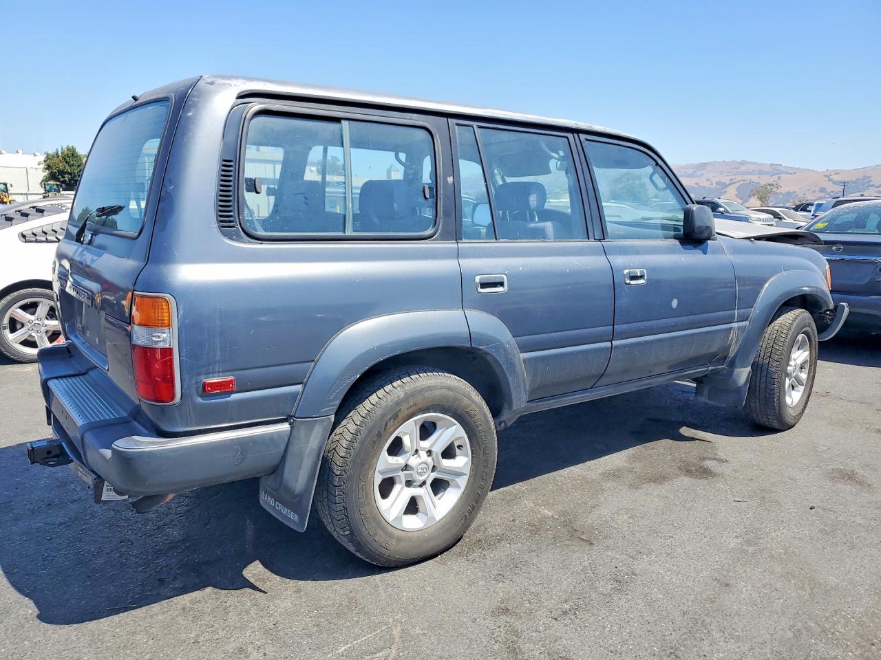 1991 Toyota Land Cruiser Fj80 Gray vin: JT3FJ80W5M0024847