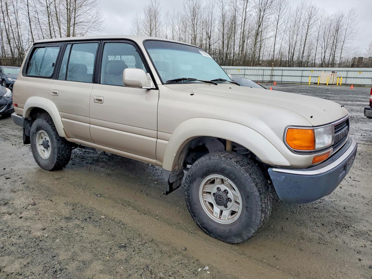 1992 Toyota Land Cruiser Fj80 Желто-коричневый vin: JT3FJ80W5N0042167