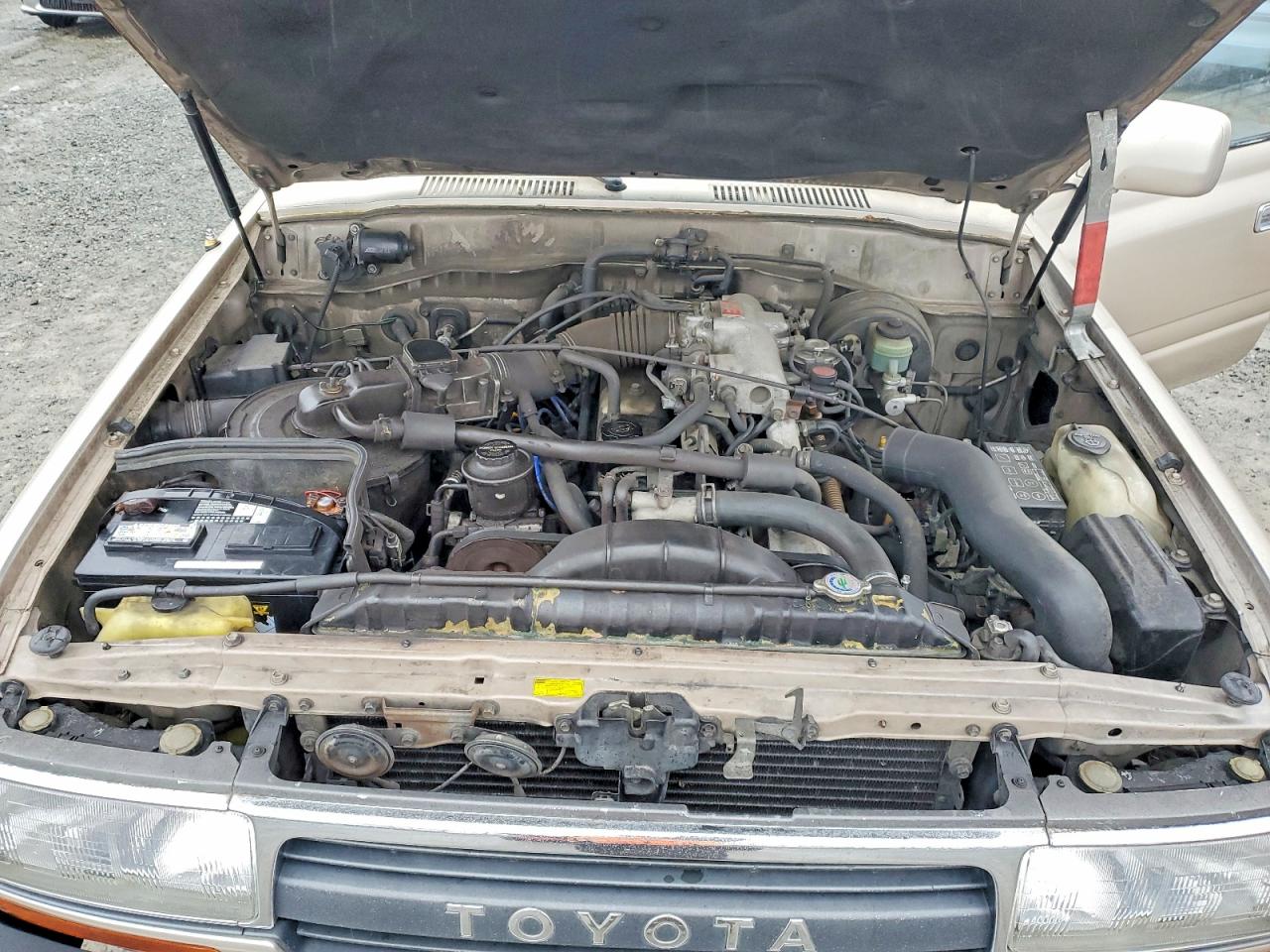 1992 Toyota Land Cruiser Fj80 Желто-коричневый vin: JT3FJ80W5N0042167