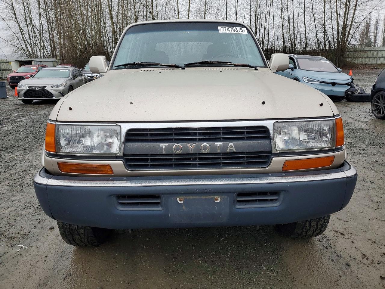 1992 Toyota Land Cruiser Fj80 Желто-коричневый vin: JT3FJ80W5N0042167