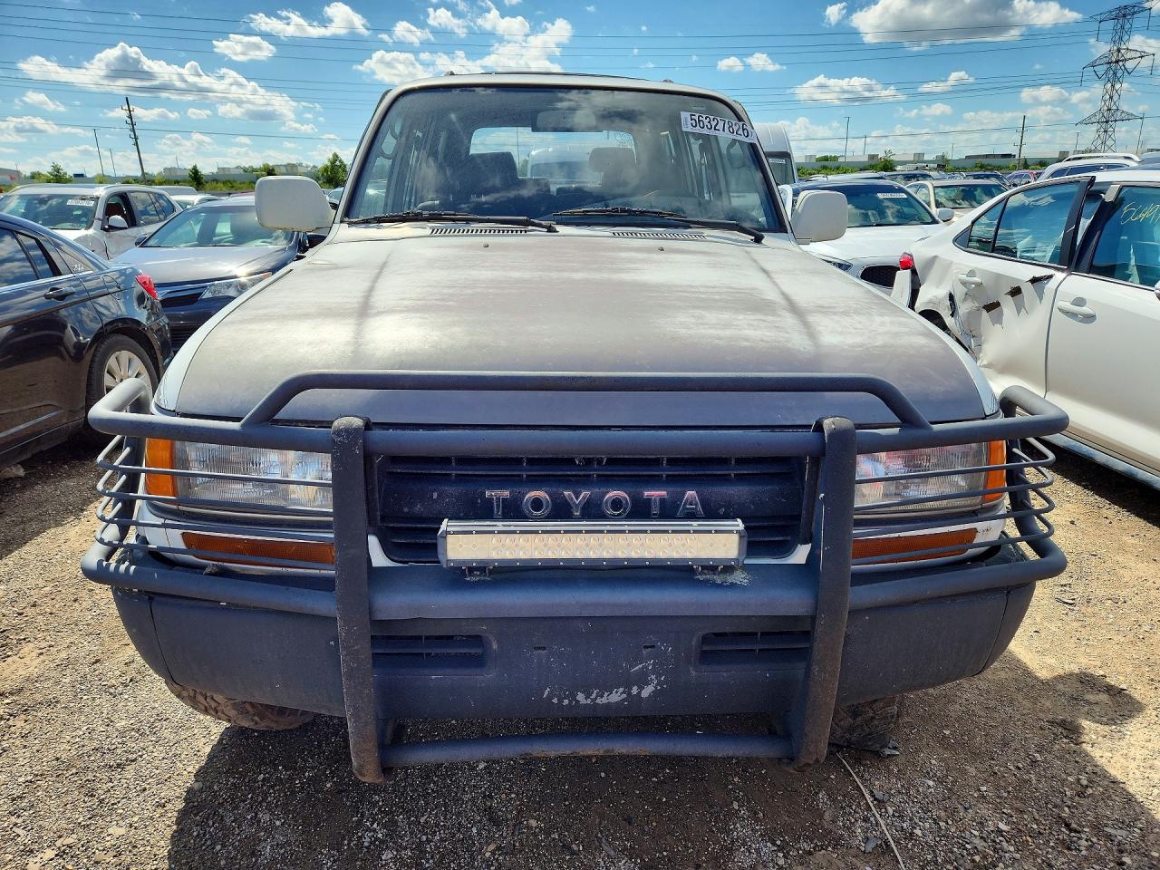 1992 Toyota Land Cruiser Fj80 White vin: JT3FJ80W6N0041559