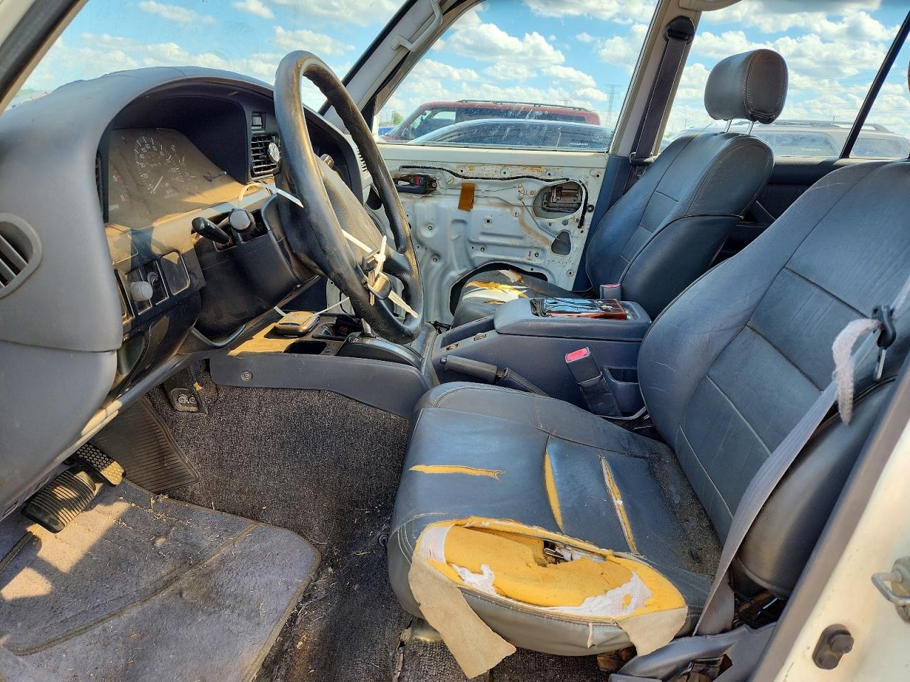1992 Toyota Land Cruiser Fj80 White vin: JT3FJ80W6N0041559