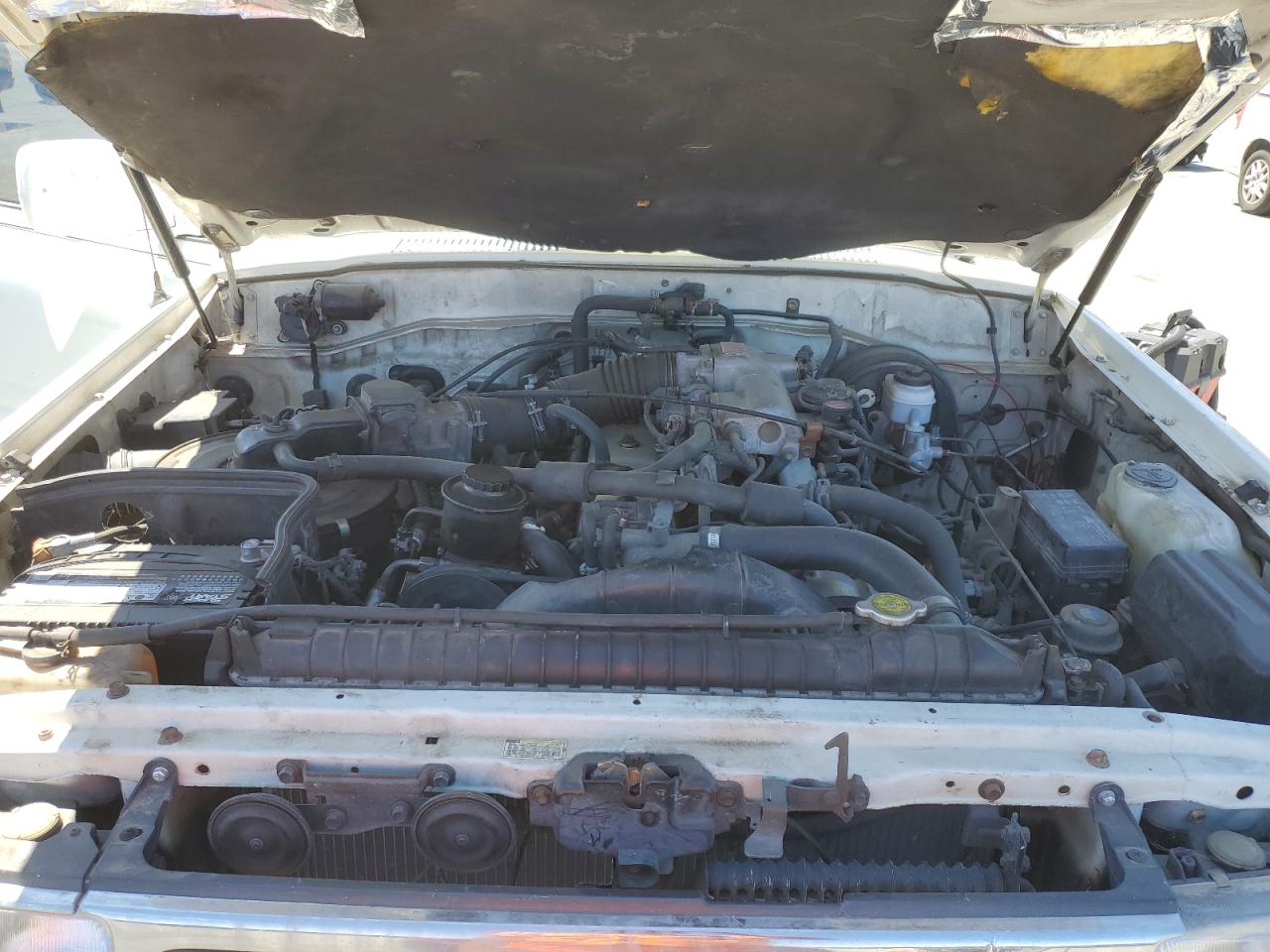 1992 Toyota Land Cruiser Fj80 White vin: JT3FJ80W6N0046552