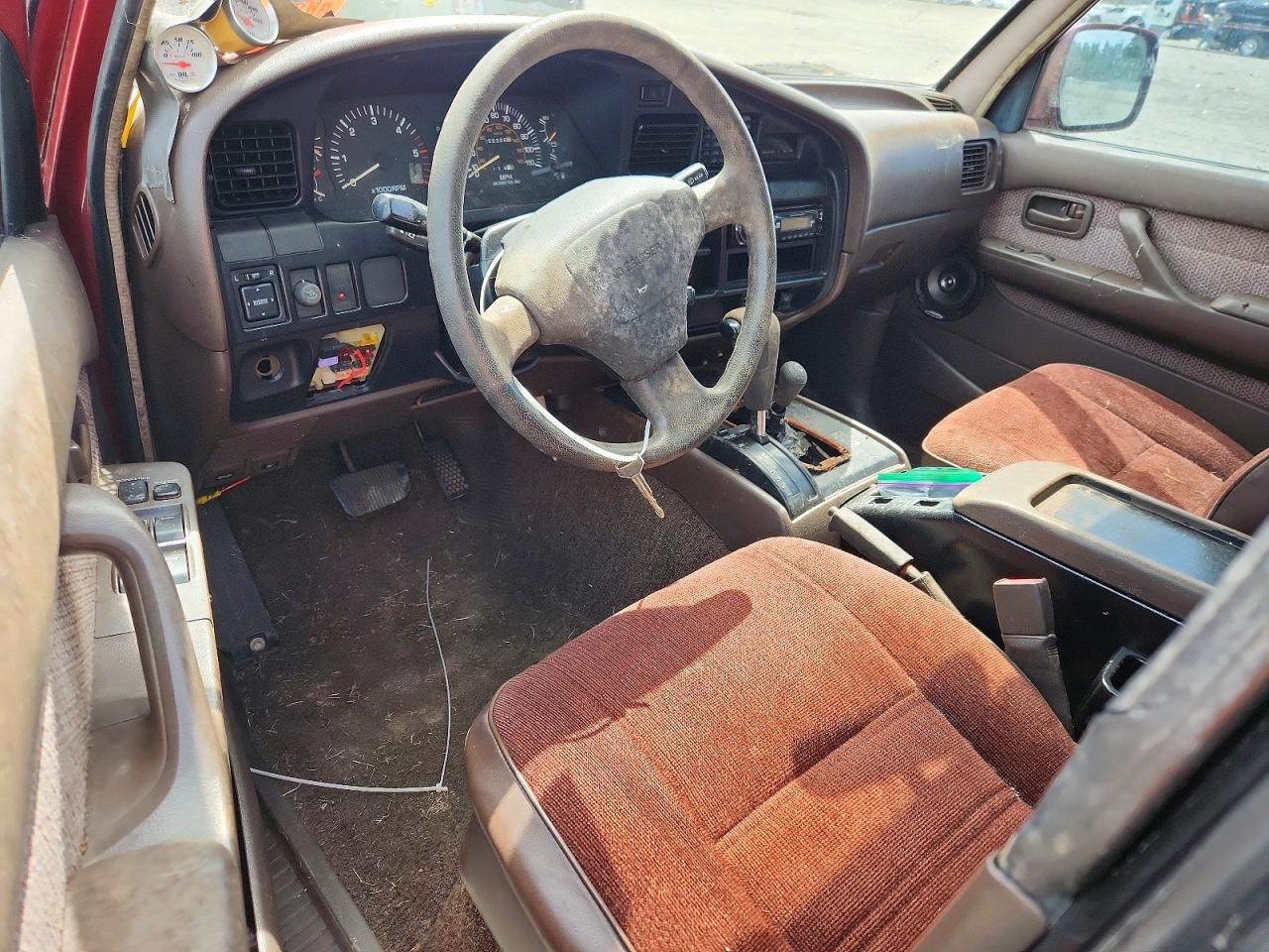 1992 Toyota Land Cruiser Fj80 Красный vin: JT3FJ80W7N0046740