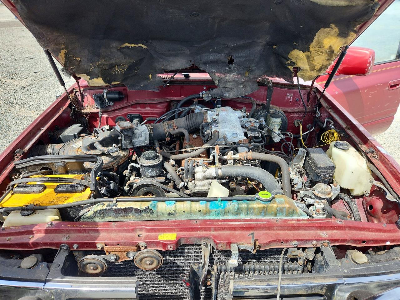 1992 Toyota Land Cruiser Fj80 Красный vin: JT3FJ80W7N0046740