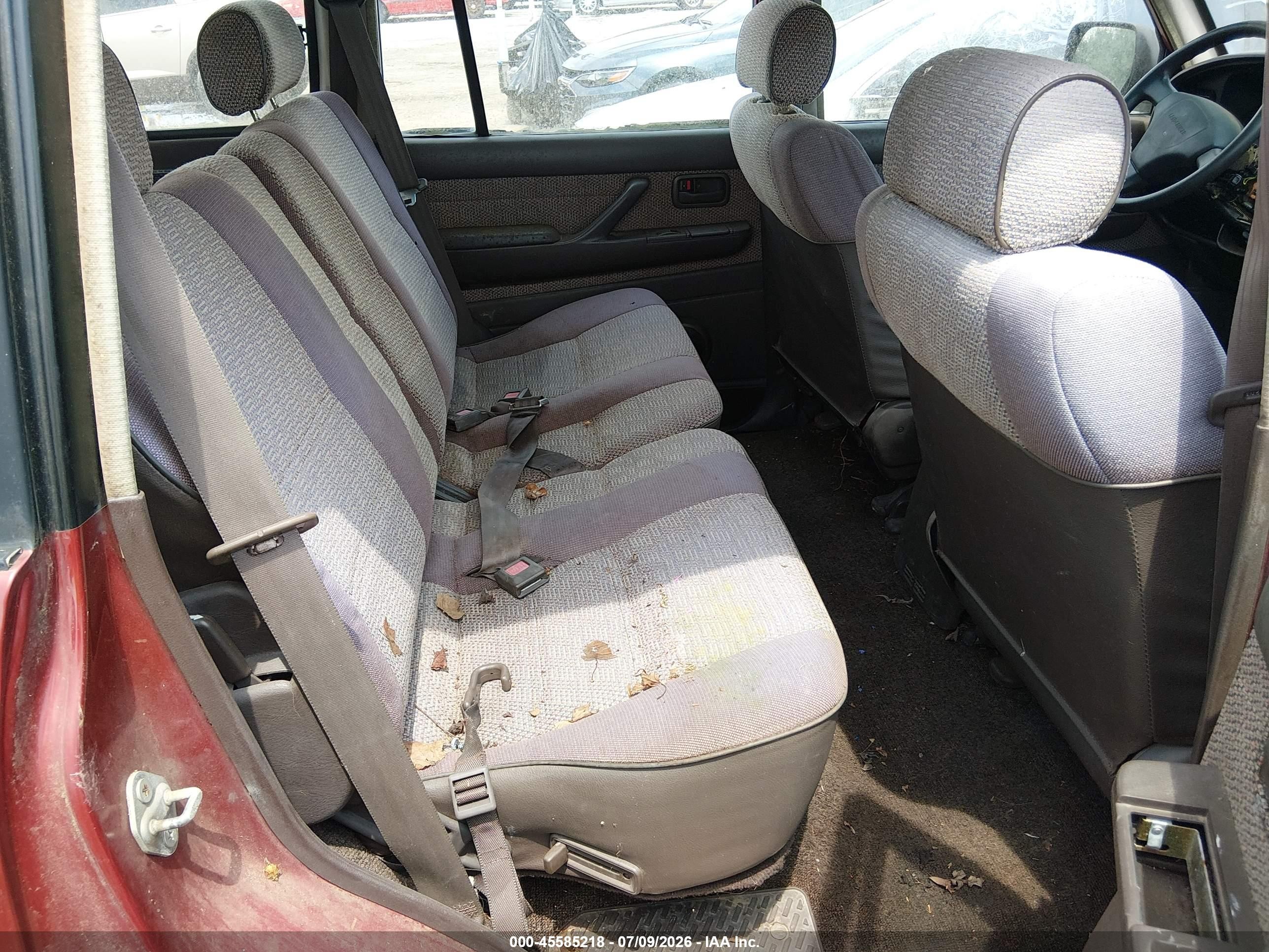 1992 Toyota Land Cruiser Fj80 Red vin: JT3FJ80W7N0049783