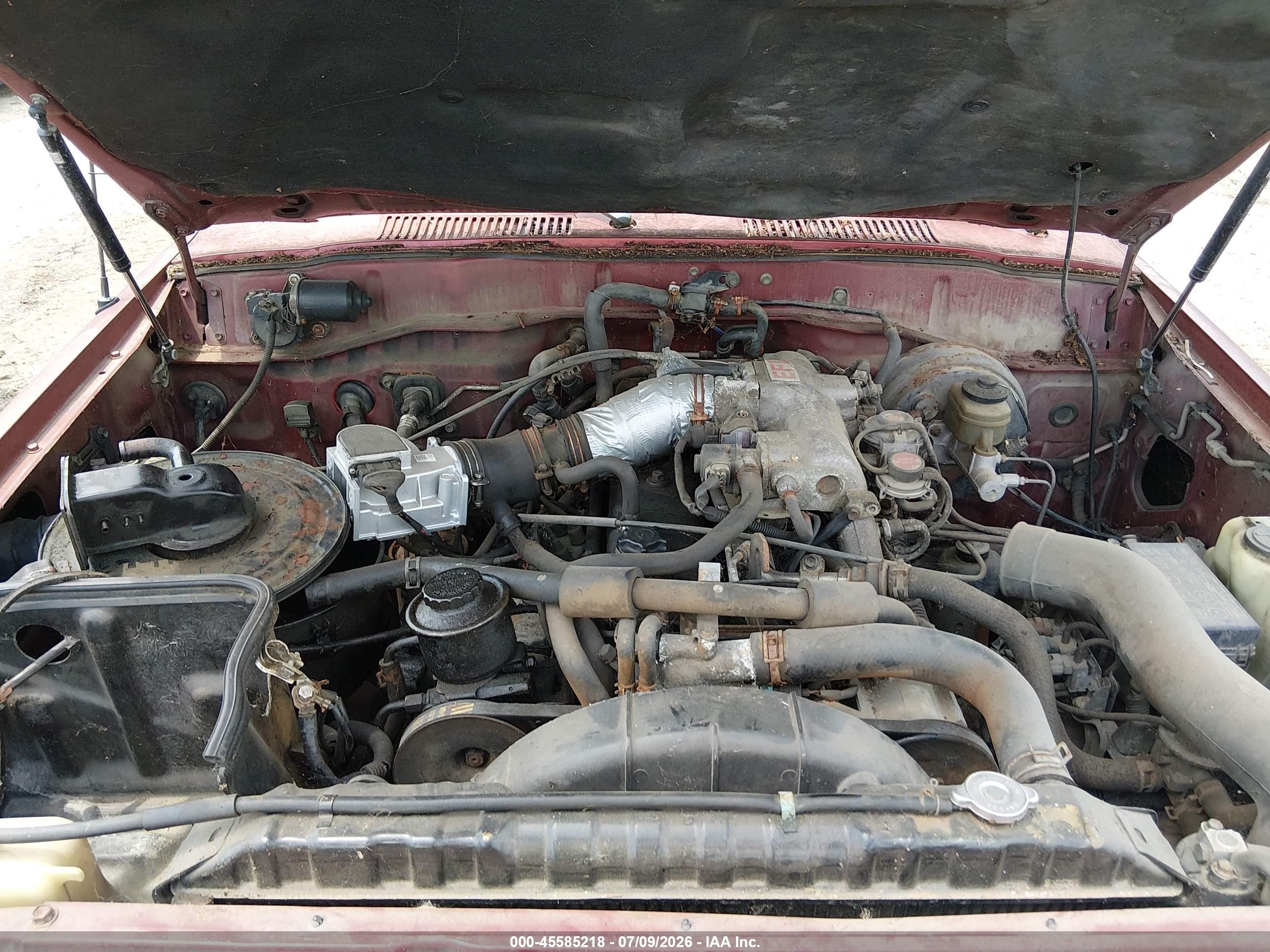 1992 Toyota Land Cruiser Fj80 Red vin: JT3FJ80W7N0049783