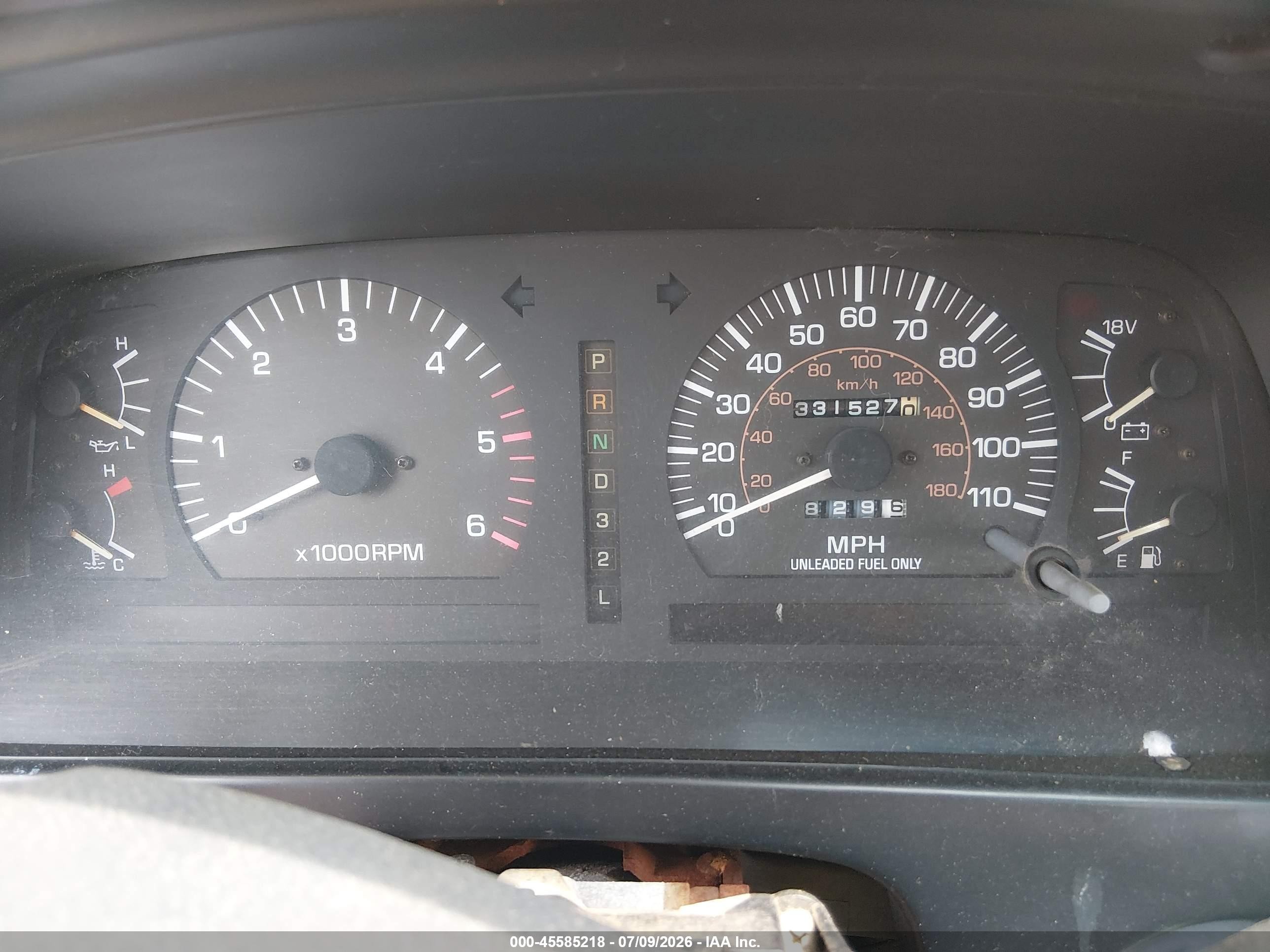 1992 Toyota Land Cruiser Fj80 Red vin: JT3FJ80W7N0049783