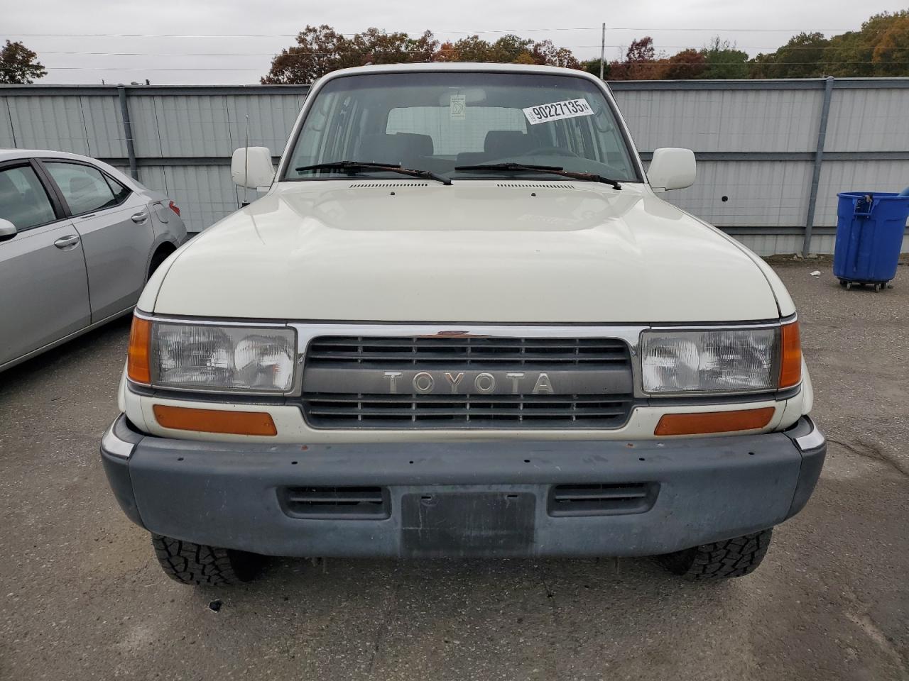 1992 Toyota Land Cruiser Fj80 White vin: JT3FJ80W8N0050151