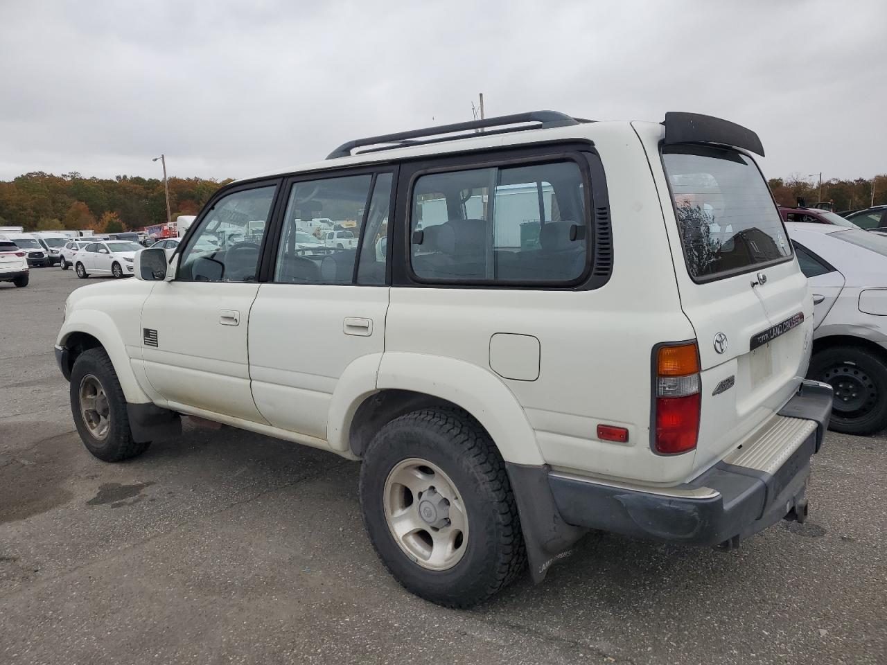 1992 Toyota Land Cruiser Fj80 White vin: JT3FJ80W8N0050151