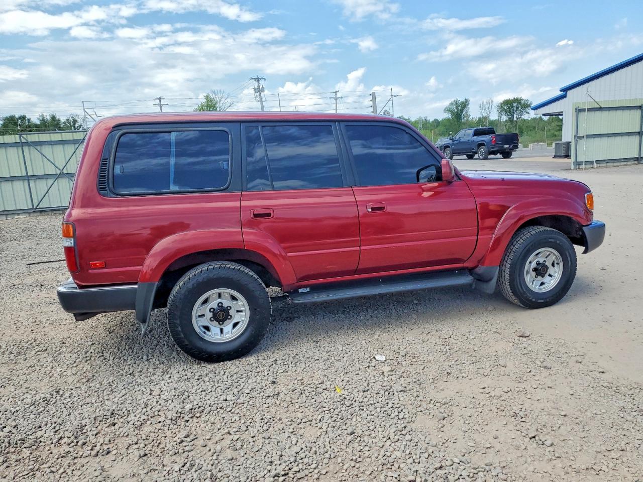 1991 Toyota Land Cruiser Fj80 Red vin: JT3FJ80W9M0026505