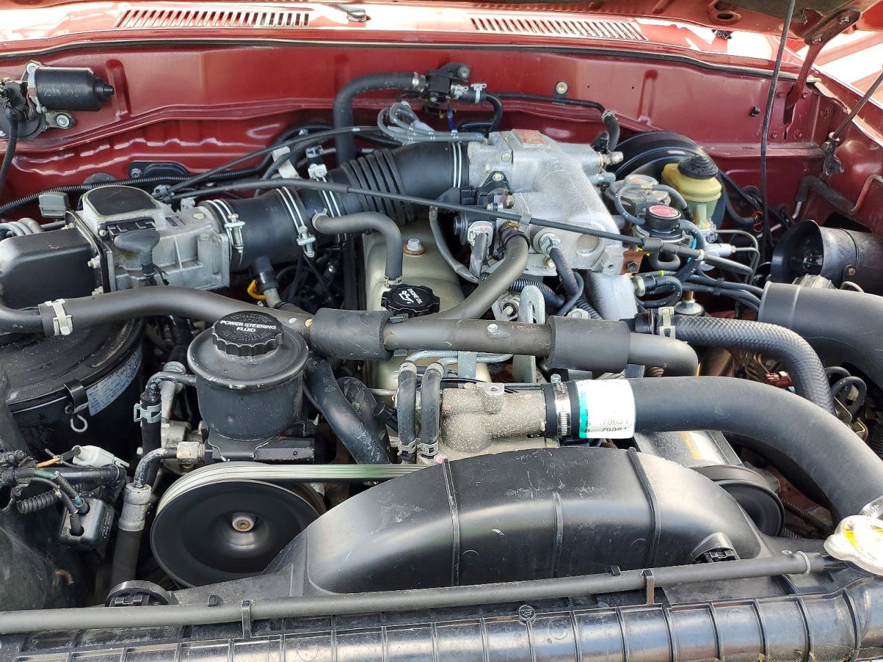 1991 Toyota Land Cruiser Fj80 Red vin: JT3FJ80W9M0026505