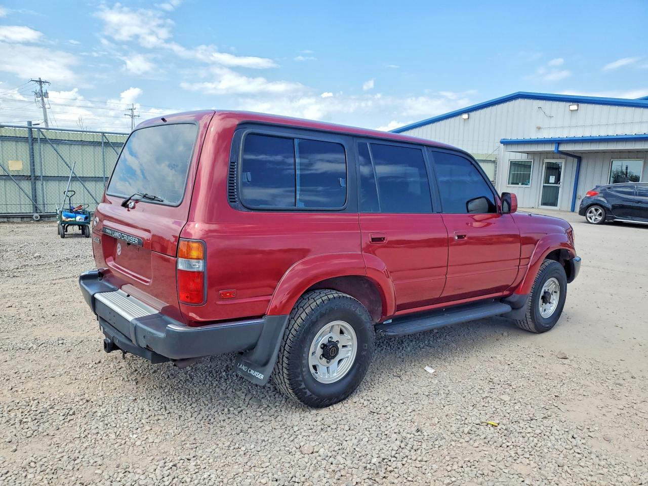 1991 Toyota Land Cruiser Fj80 Red vin: JT3FJ80W9M0026505