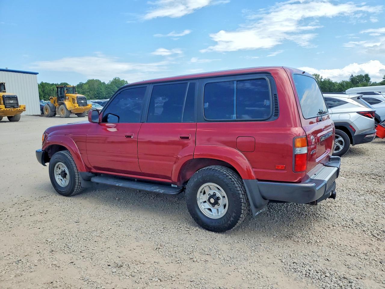 1991 Toyota Land Cruiser Fj80 Red vin: JT3FJ80W9M0026505