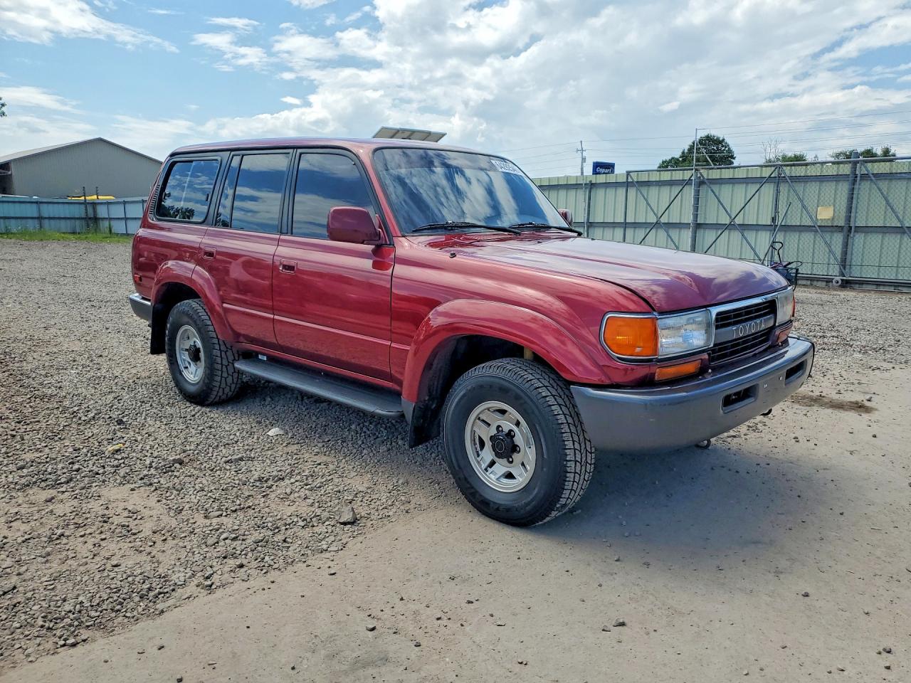 1991 Toyota Land Cruiser Fj80 Red vin: JT3FJ80W9M0026505