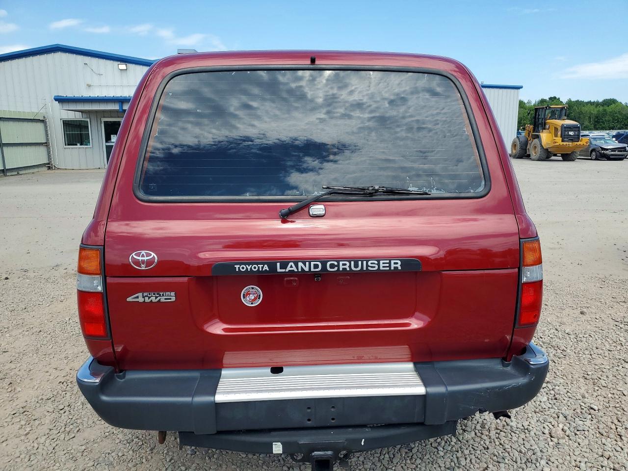 1991 Toyota Land Cruiser Fj80 Red vin: JT3FJ80W9M0026505
