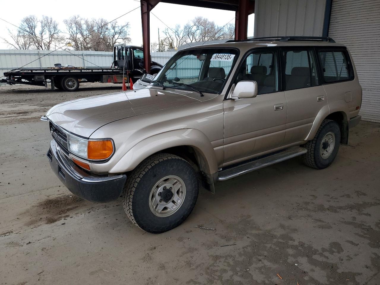 1992 Toyota Land Cruiser Fj80 Beige vin: JT3FJ80W9N0041801