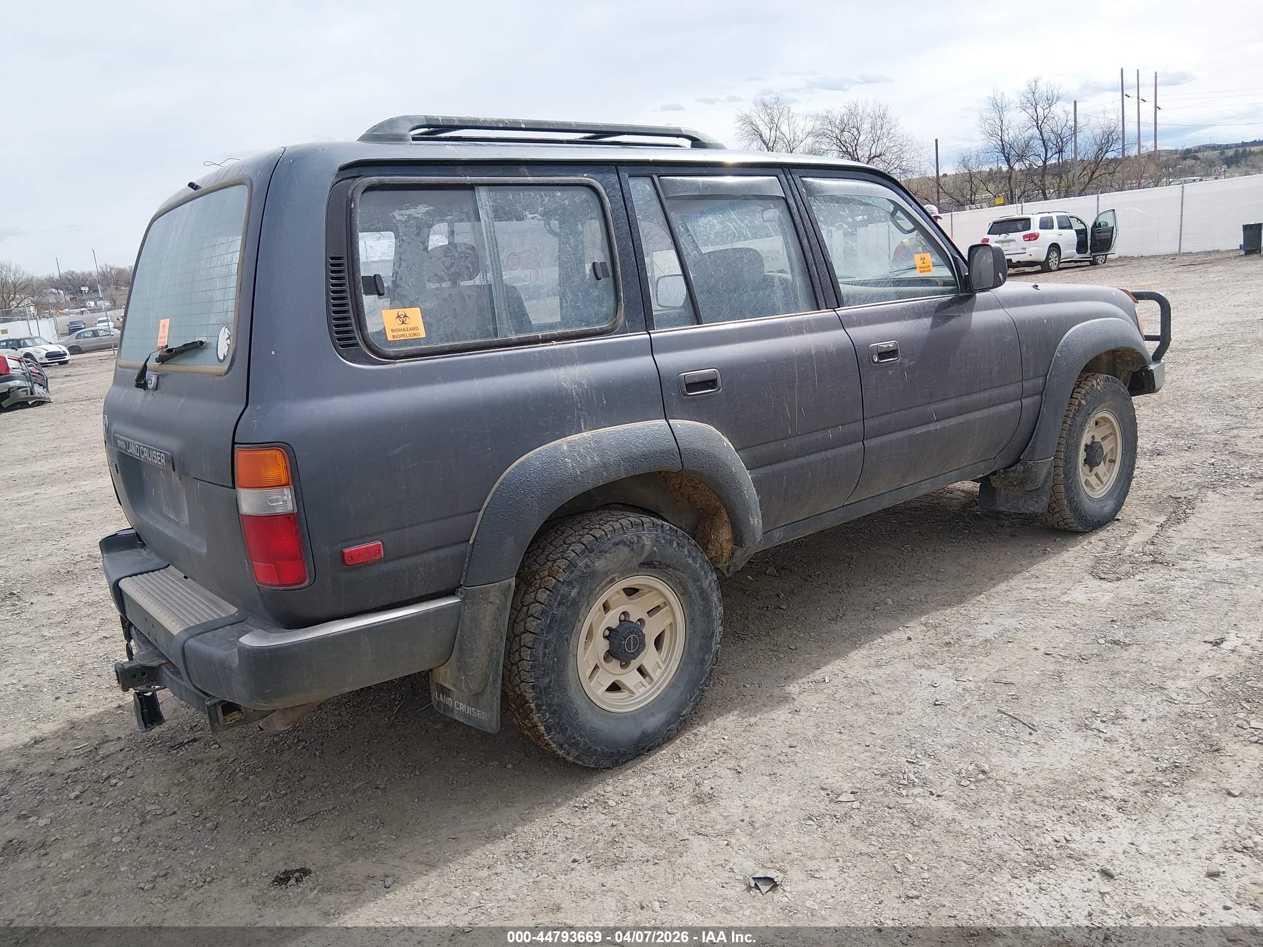 1992 Toyota Land Cruiser Fj80 Green vin: JT3FJ80W9N0047209